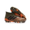 Adidas Predator FG Mujer Verde Naranja